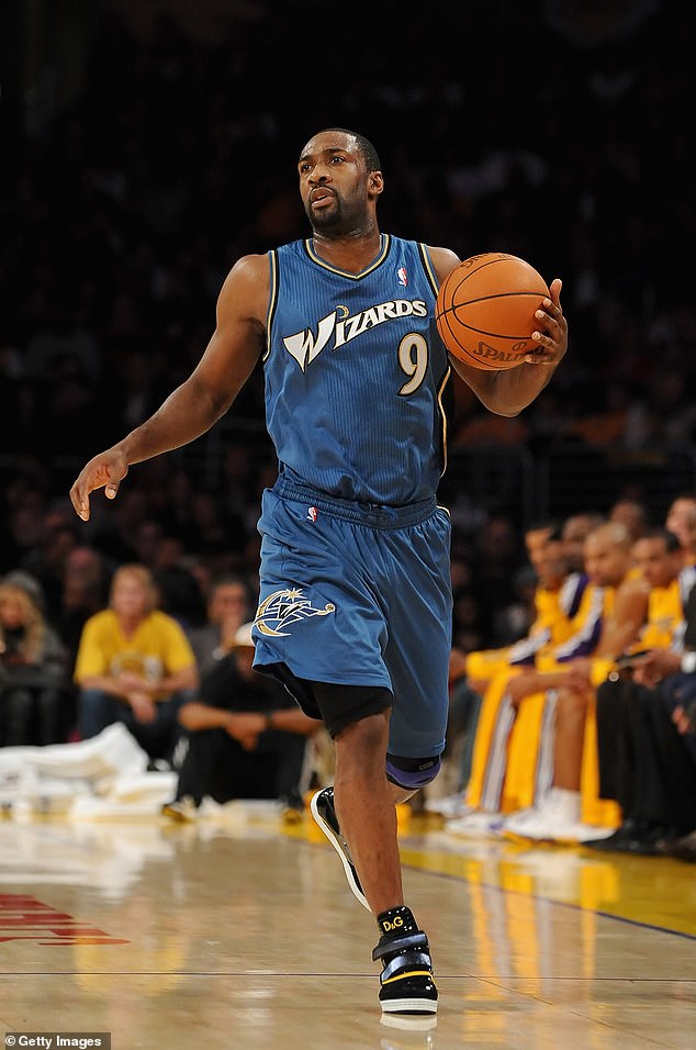 While A Member Of The Wizards, Arenas Was Investigated For Bringing A Firearm Into The Team's Locker Room. He Was Sentenced To Two-Years Probation And 30 Days In A Halfway House. The Nba Suspended Him For 50 Games In The 2009-10 Season.