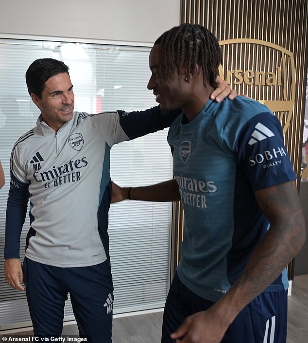 Noni Madueke can play across the front line but Arsenal still need to bring in a left-sided winger
