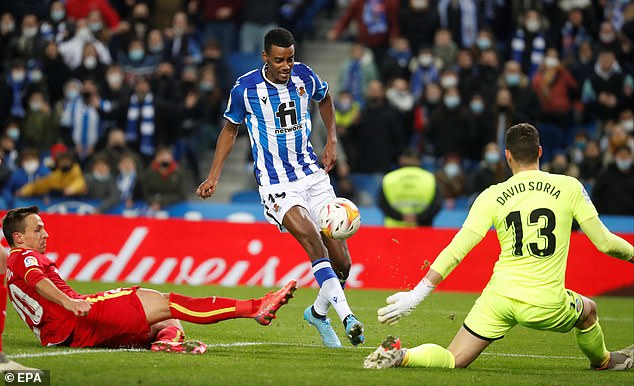 The Swede has gone back to Spain to use the facilities of Real Sociedad, who he scored 44 goals for between 2019 and 2022