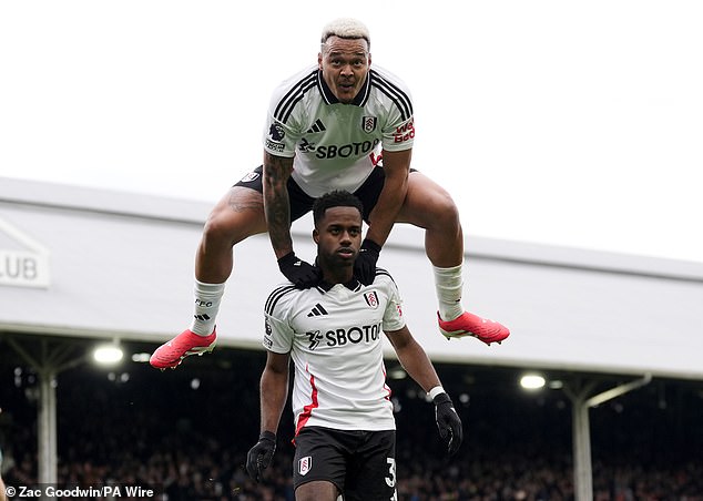 Rodrigo Muniz (top) is the latest target on Newcastle's radar, with a fee of £40million being discussed
