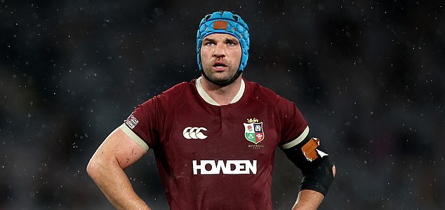 Sydney, Australia - August 02: Tadhg Beirne Of The British And Irish Lions Looks On During The Third Test Of The Series Between Australia Wallabies And British &Amp; Irish Lions At Accor Stadium On August 02, 2025 In Sydney, Australia. (Photo By Mark Metcalfe/Getty Images)