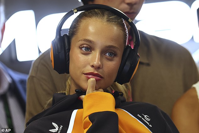 Margarida Joined Mclaren's Engineers In The Garage To Watch Norris Storm To Another Win