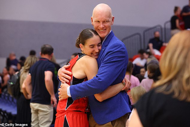 His Daughter Anneli Maley (Pictured Together) Is A Wnbl Mvp While His Son Finnbar Maley Debuted For North Melbourne In The Afl In 2025