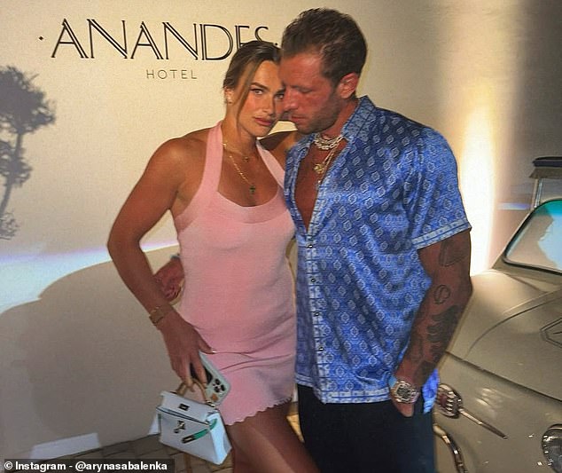 She Also Posed With Boyfriend Georgios Frangulis But Will Be Back In Action Later This Month