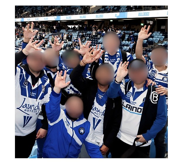 Pictured: Bulldogs Fans Make The 'Khod' Gesture In A Social Media Post