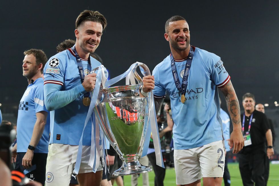 Jack Grealish, Kyle Walker