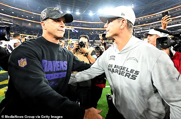 Our Power List Fueled The Harbaugh Sibling Rivalry With John (L) Finishing Above Jim (R)