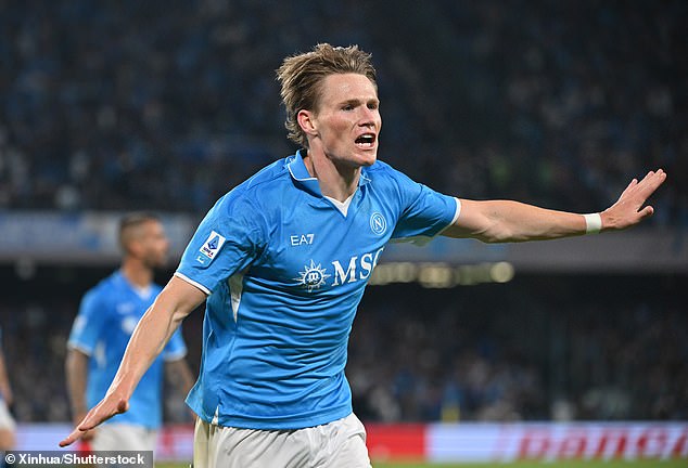 Scott Mctominay Was Nominated For The Men's Award Following His Serie A Success With Napoli