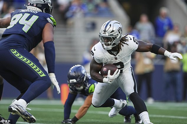 The Running Back Managed Just Three Carries For -1 Yard Against The Seattle Seahawks