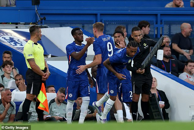 Delap Was Replaced In The Second Half By Pedro, Who Went On To Show Him How It Was Done
