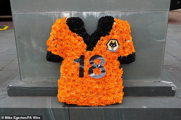 Floral Tributes Have Been Paid To Jota, Who Passed Away Last Month At The Age Of 28