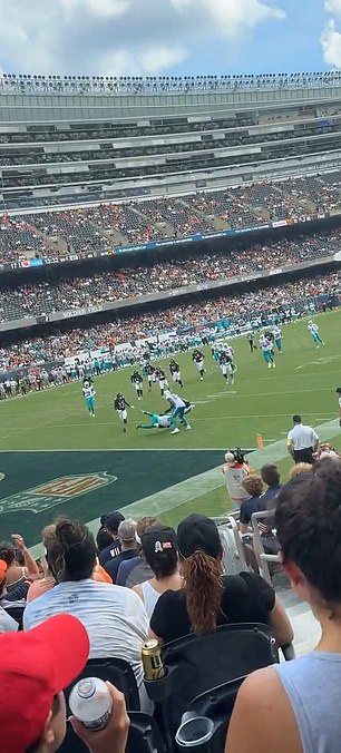 The Running Back Was Tackled At Full Force Before Landing On His Neck