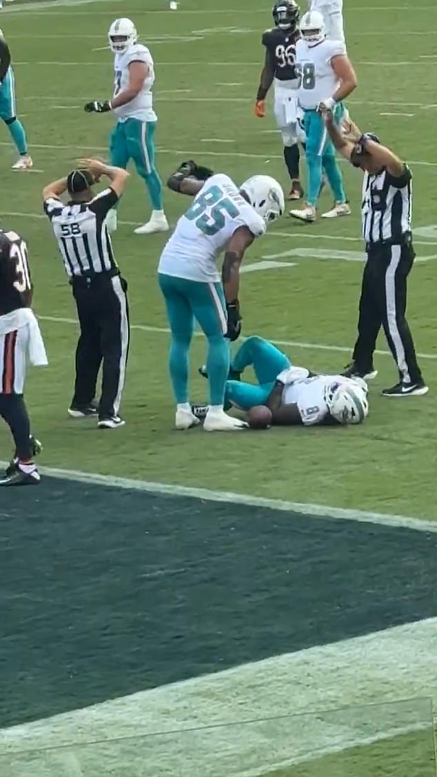 Mattison Was Left Lying On The Ground Before Receiving Medical Attention And Being Taken Off