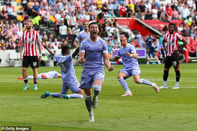 Harrison Celebrates Scoring The Goal That Kept Leeds Up In 2022