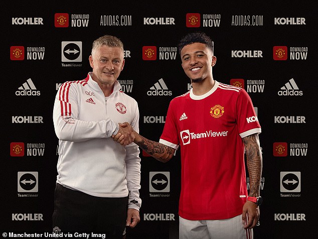 Sancho Has Been Offered The Chance To Reunite With Ole Gunnar Solskjaer, Left, At Besiktas