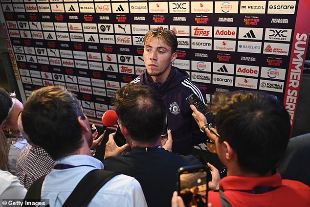 Hojlund Spoke During Man United's Pre-Season Tour Of How He Wants To Fight For His Place