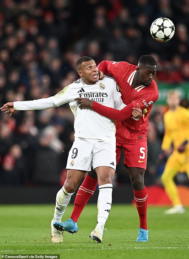 Real Madrid Hold A Long-Standing Interest In Liverpool's Ibrahima Konate (Right)