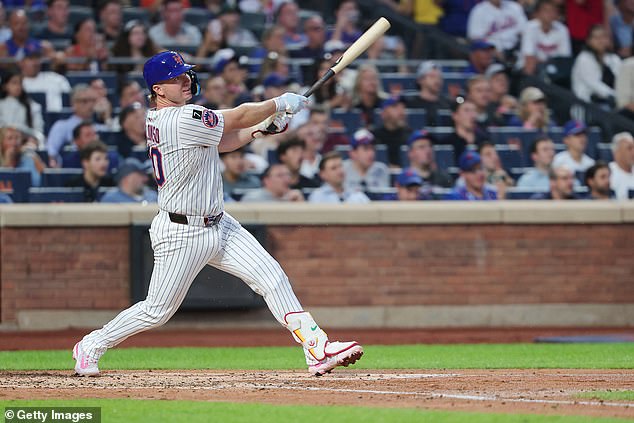 The 30-Year-Old - Nicknamed 'Polar Bear' - Has Now Recorded The Most Homers In Mets History