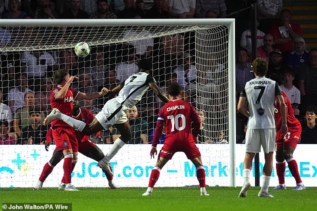 One Of The Most Successful Corners On The Night Saw Bromley Land A Crucial Equaliser Against Ipswich - And Eventually Knock Out The Championship Side On Penalties