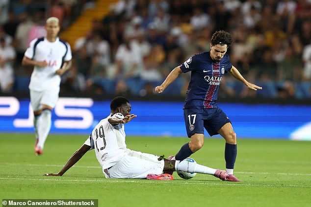 Ballon D'or Nominee Vitinha Was A Shadow Of His Usual Self And Was Handled Well In Midfield