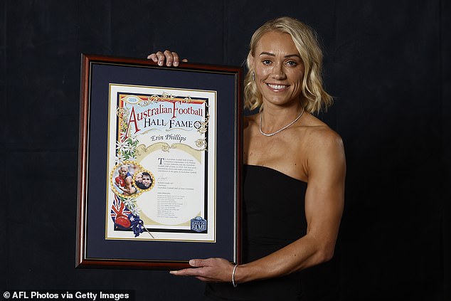 She Would Go On To Lead Adelaide To Grand Final Glory In 2022, And In June Celebrated Her Induction Into The Australian Football Hall Of Fame With Her Family On The Blue Carpet At The Crown Palladium In Melbourne