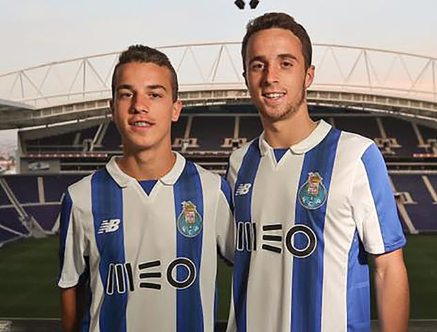 Andre (Left) Was Also A Footballer, Suiting Up For Portuguese Second Division Side Penafiel