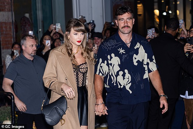 Kelce And Swift Are Perhaps The Most Famous Couple In The World; They Are Pictured In Nyc