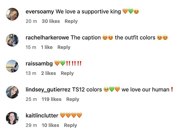 Swifties Very Quickly Noticed The Color Scheme And Took To The Comments Section On Instagram