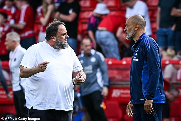 Neville Was Banned From The City Ground In May Having Criticised Marinakis On Social Media