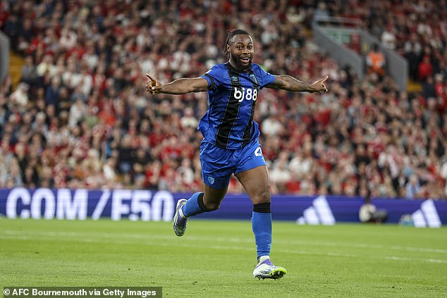 Despite The Shocking Incident, The Ghanaian Winger Went Onto Score Two Goals And Get His Side Back In The Game