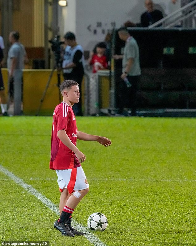 Carrick's Exploits Come After Kai Rooney Represented Man United's Under 19 Team Last Week
