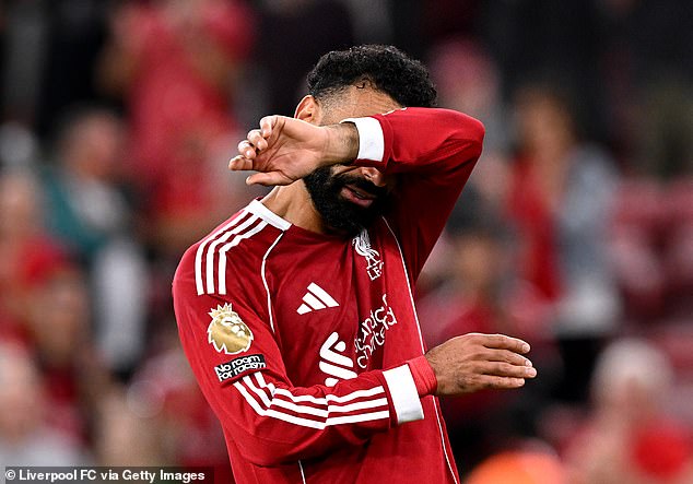 Salah Fought Back The Tears On An Emotionally Charged Night As Anfield Paid Its Respects