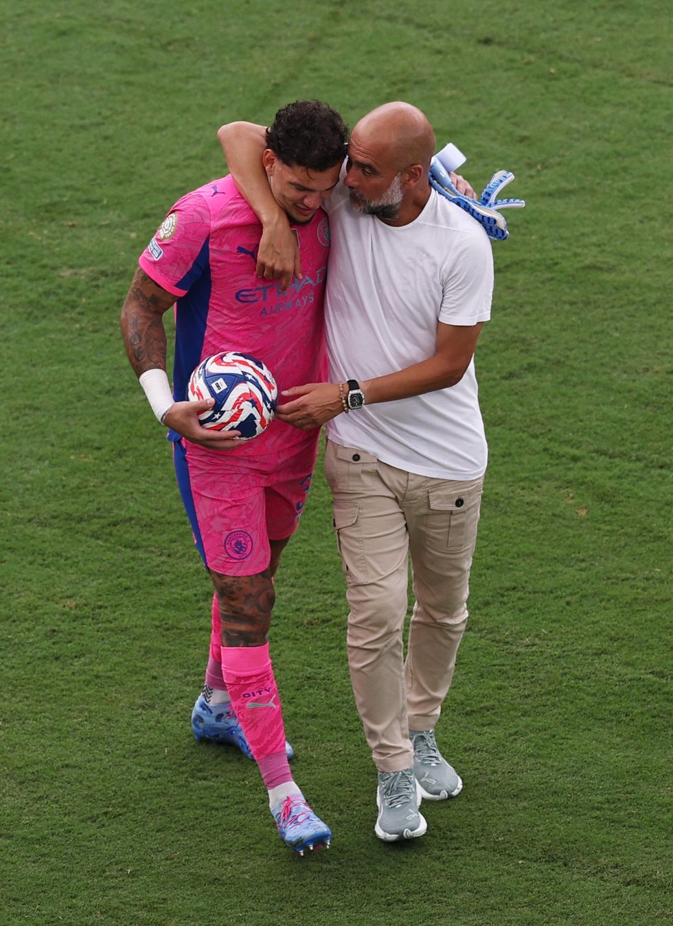 Pep Guardiola Ederson