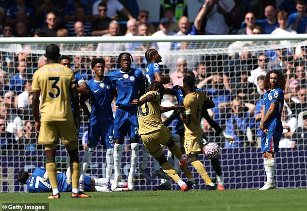 The Blues Will Be Grateful That Law 13 In The Rule Book Disallowed Eberechi Eze's Free-Kick