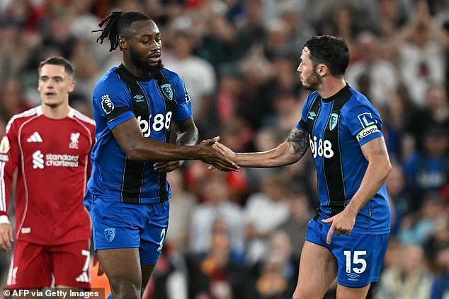 Bournemouth Captain Adam Smith (Right) Was Visibly Irate After The Match As He Branded The Alleged Abuse Of His Teammate As 'Totally Unacceptable'