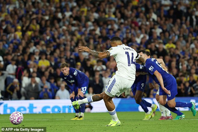 Nmecha Scored From The Penalty Spot In The Closing Stages After James Tarkowski's Handball