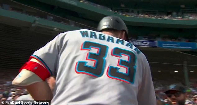 Shomon (Bottom Right) Could Be Heard Saying The Phrase After Shomon Hit A Solo Home Run