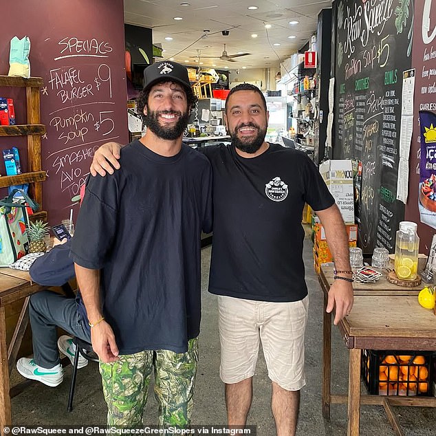 Ricciardo (Left) Is Understood To Have Injured His Collarbone In The Incident And Was Taken To Hospital