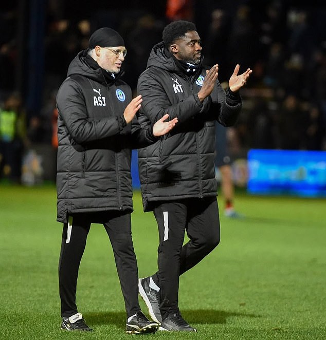 Ashvir Singh Johal, Pictured Alongside Former Wigan Boss Kolo Toure, Is Now Also The Youngest Manager In The Top Five Tiers Of English Football, Landing The Job At Just 30 Years Of Age