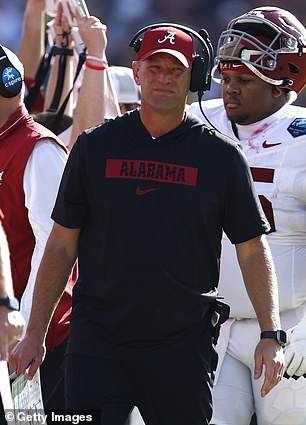 Head Coach Kalen Deboer Of The Alabama Crimson Tid