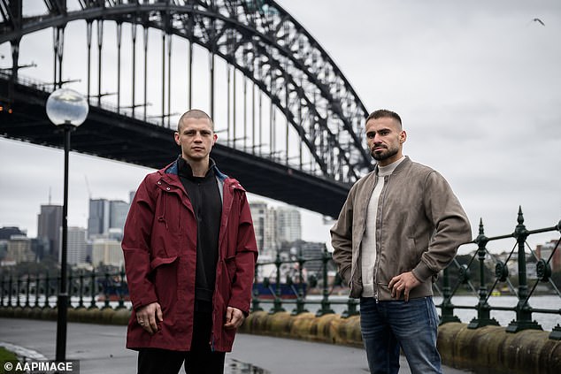 The 27-Year-Old Australian (Left) Is Set To Make His Return To The Ring On Wednesday Night Following A Year-Long Hiatus As He Takes On Lulzim Ismaili (Right)
