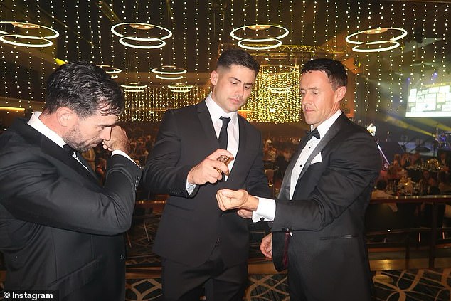 Talty (Centre) And His Best Mate And Fellow Broncos Prop Fletcher Baker Are The Founders Of Luxury Fragrance Brand Nefertum