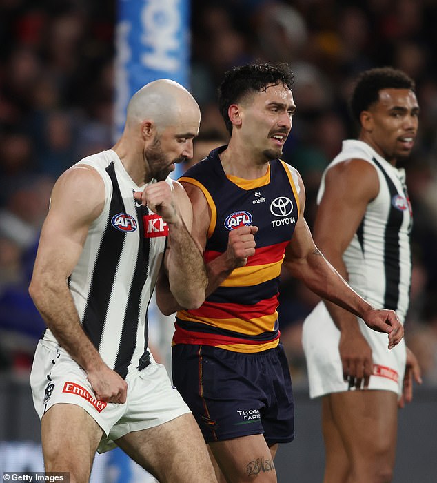 Rankine (Pictured During The Match Against Collingwood) Is The Sixth Afl Star To Be Banned For An On-Field Homophobic Slur Since April Last Year