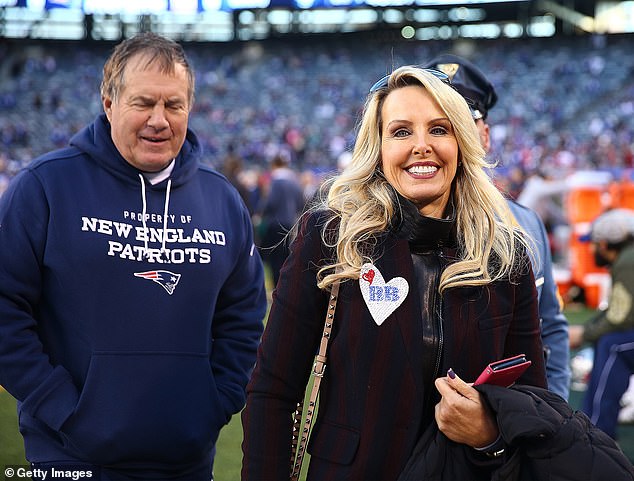 Hudson and Belichick's ex, Holliday (right), crossed paths once again in Nantucket