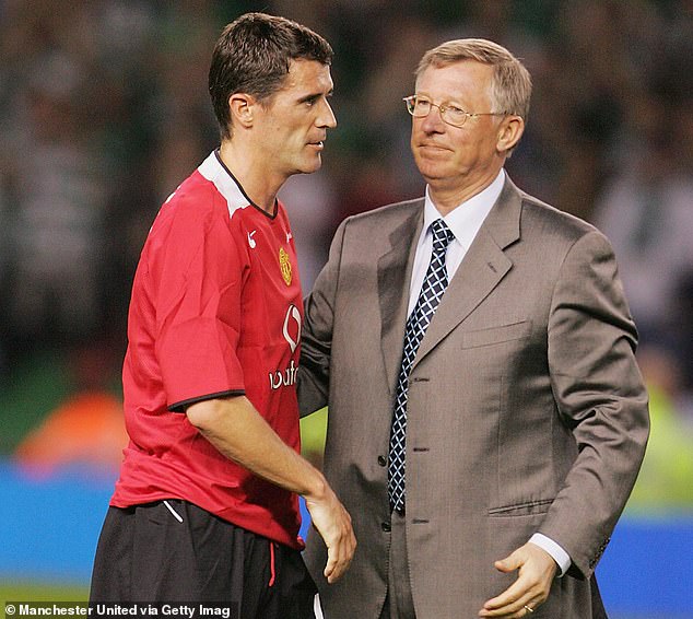 Keane left Old Trafford after a falling-out with manager Sir Alex Ferguson