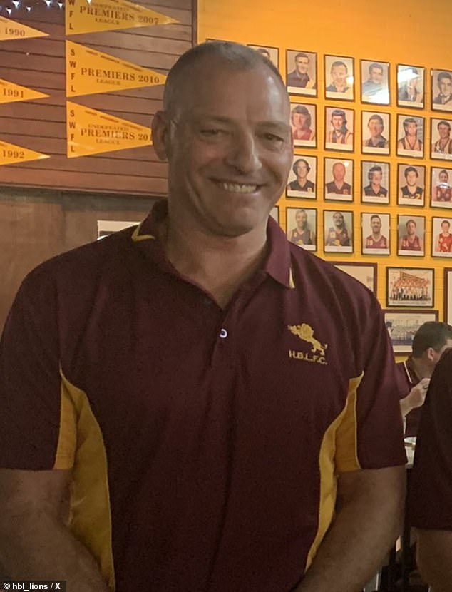 The Harvey Brunswick Leschenault Football Club, WA Football and Country Football WA have all condemned the comments by Baggetta (pictured)