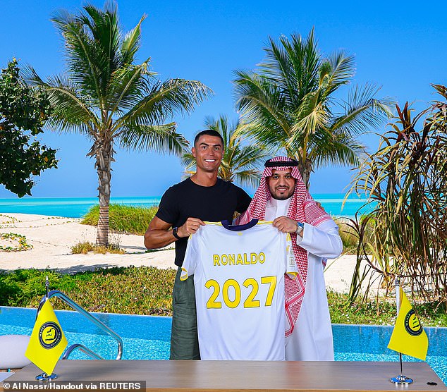 The reports come two months after Ronaldo signed a new £492m contract with Al-Nassr