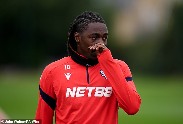 Eze Called In Sick To Pull Out Of What Was Meant To Be His Final Crystal Palace Game On Thursday