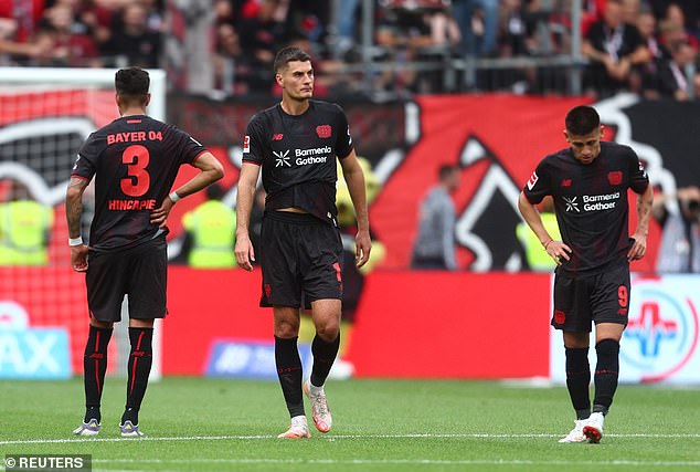 Leverkusen Had Taken The Lead At Home But The Visitors Mounted A Comeback