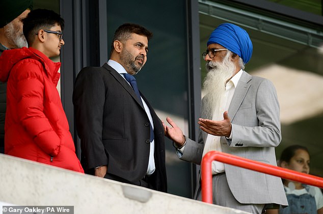 But Last Sunday A New Ownership Group - Panjab Warriors - (Morecambe Ceo Ropinder Singh Pictured Right) Were Cleared To Take Over